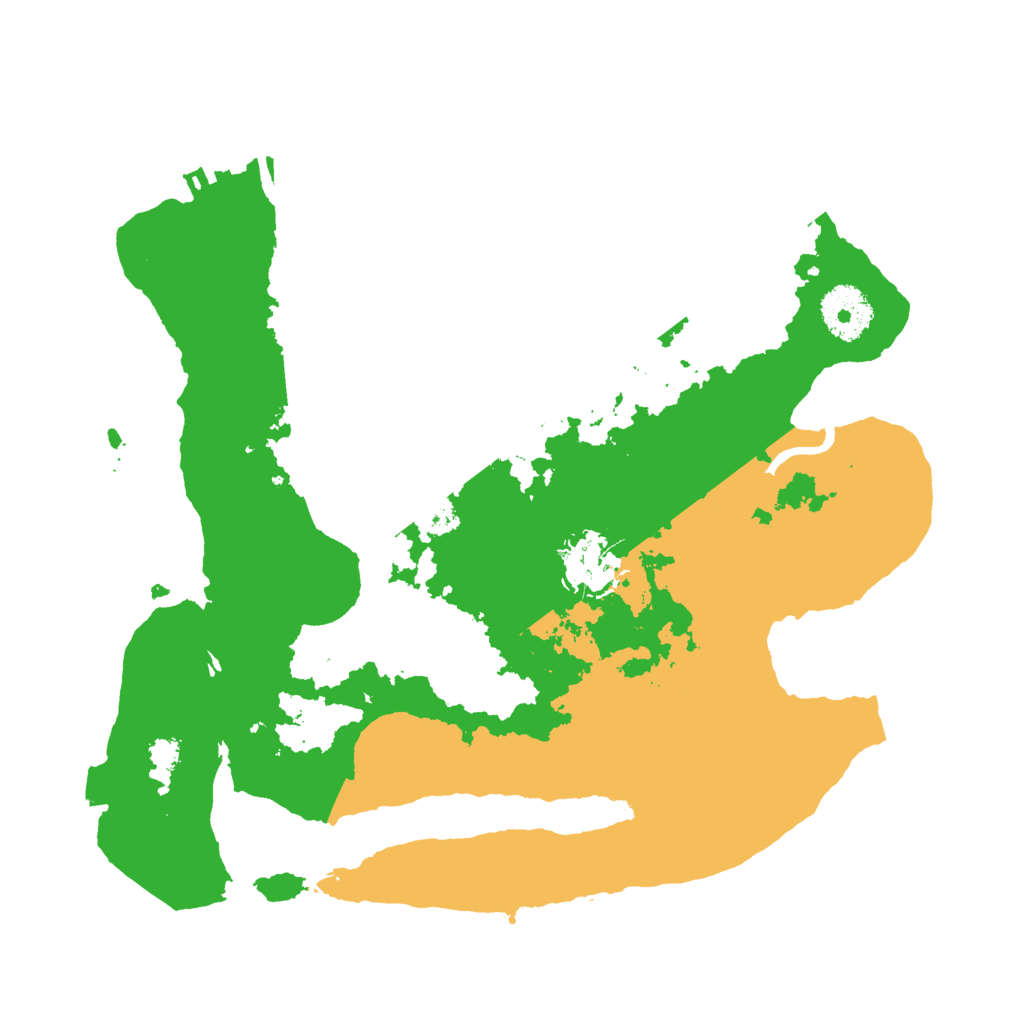 Biome Rust Map: Procedural Map, Size: 3000, Seed: 524369669