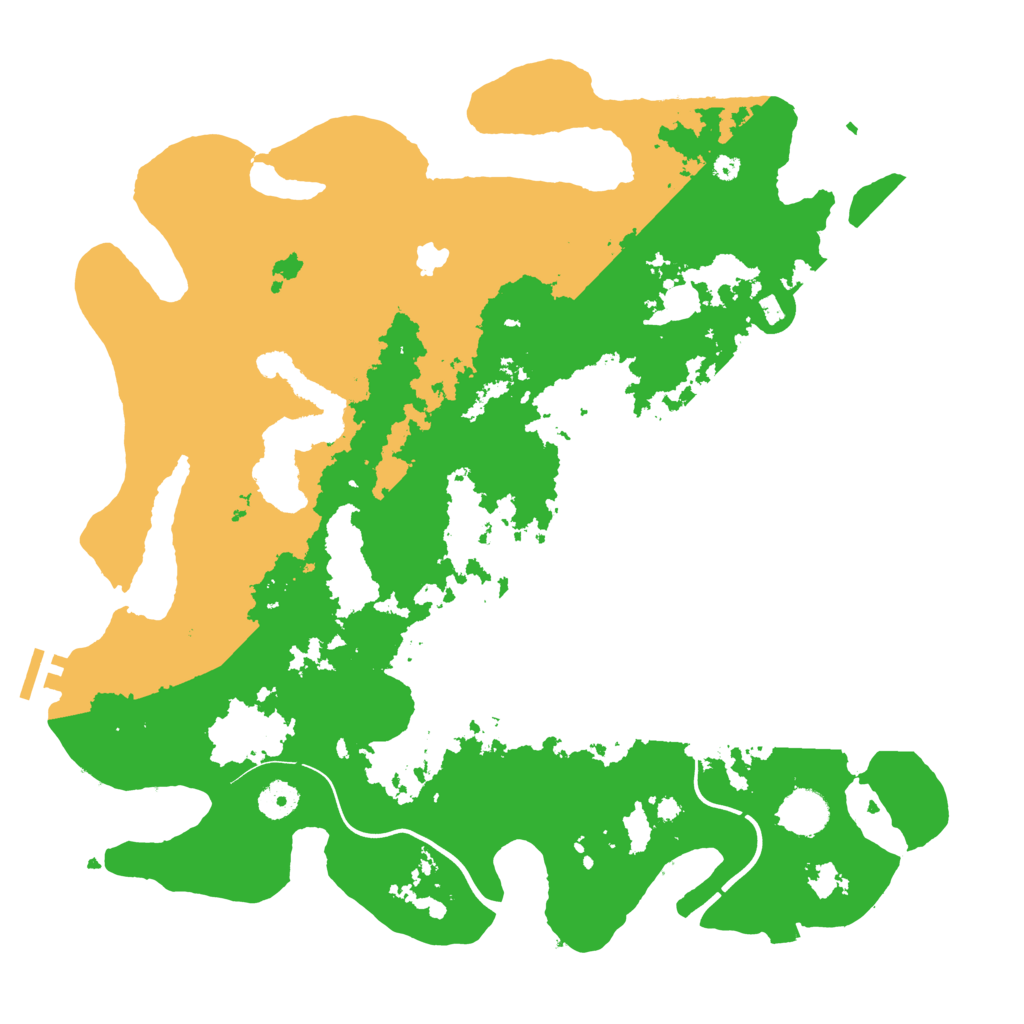 Biome Rust Map: Procedural Map, Size: 4000, Seed: 679426955