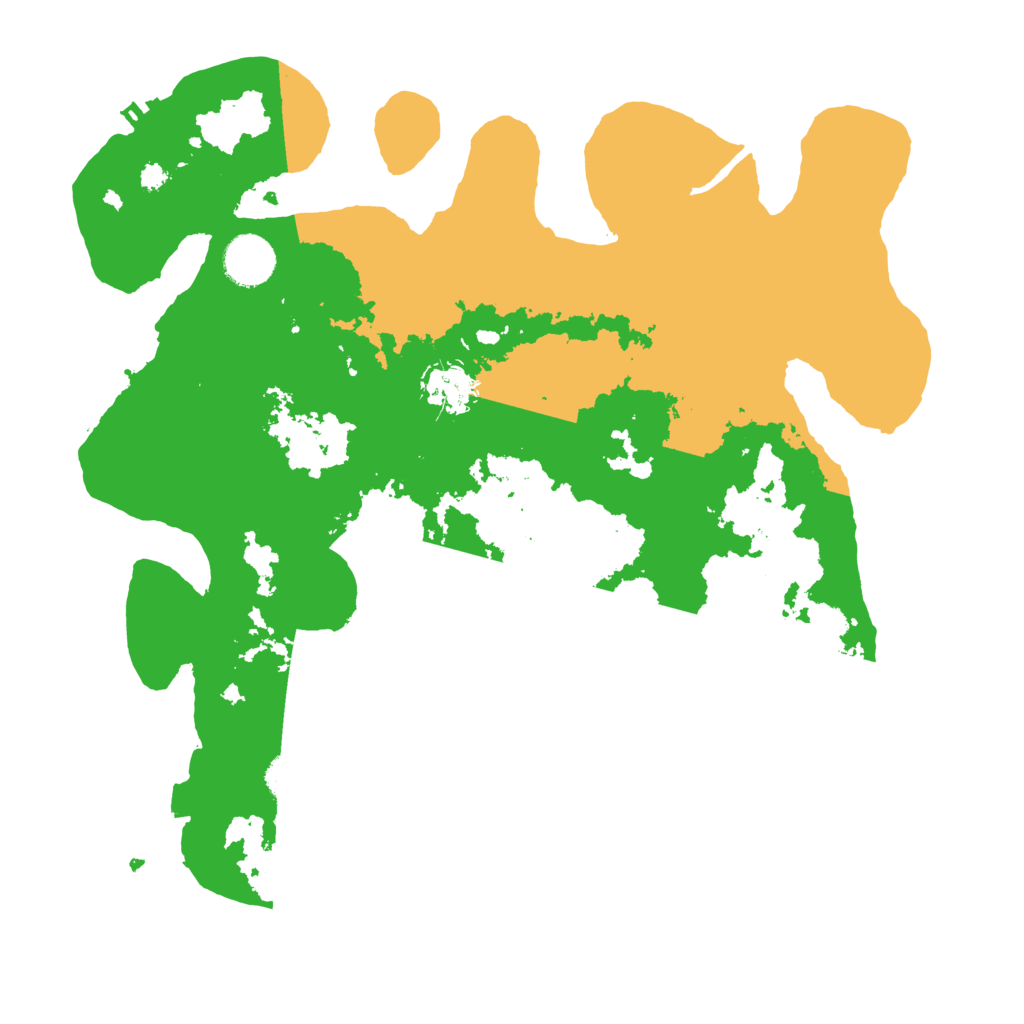 Biome Rust Map: Procedural Map, Size: 3500, Seed: 1791539503