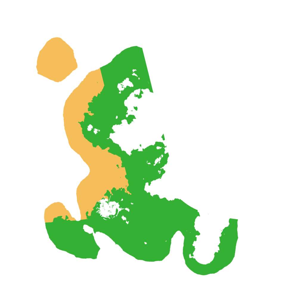 Biome Rust Map: Barren, Size: 2700, Seed: 1543620078