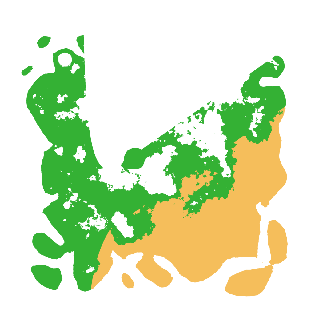 Biome Rust Map: Barren, Size: 4000, Seed: 1189617274