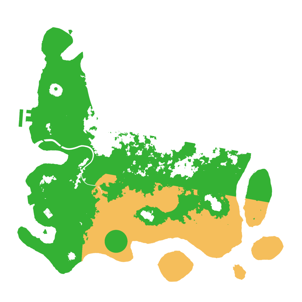 Biome Rust Map: Procedural Map, Size: 3500, Seed: 589772187