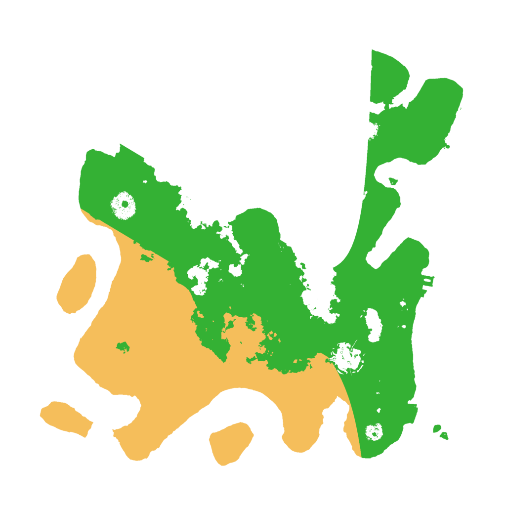 Biome Rust Map: Procedural Map, Size: 3000, Seed: 328409998
