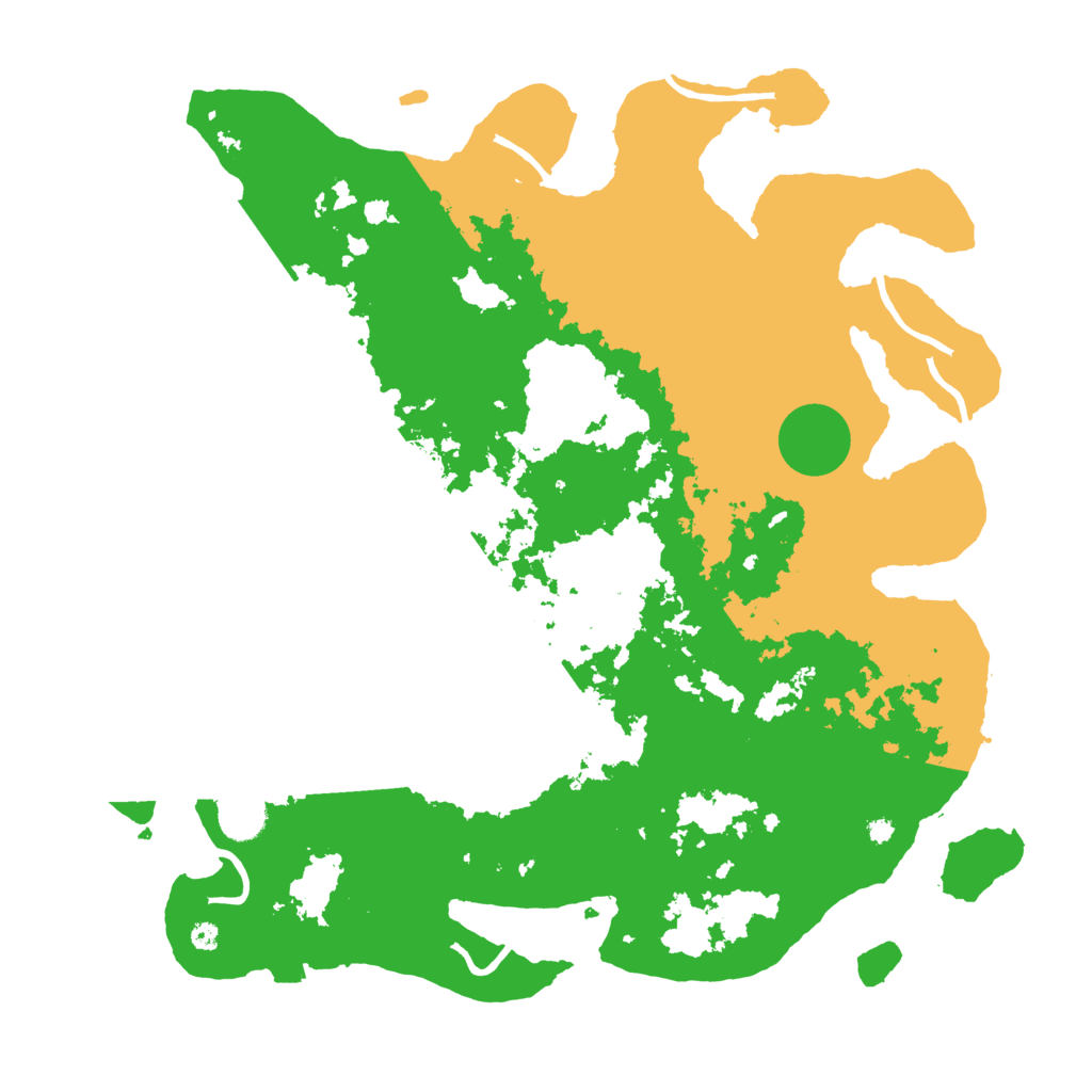Biome Rust Map: Procedural Map, Size: 4000, Seed: 34175731