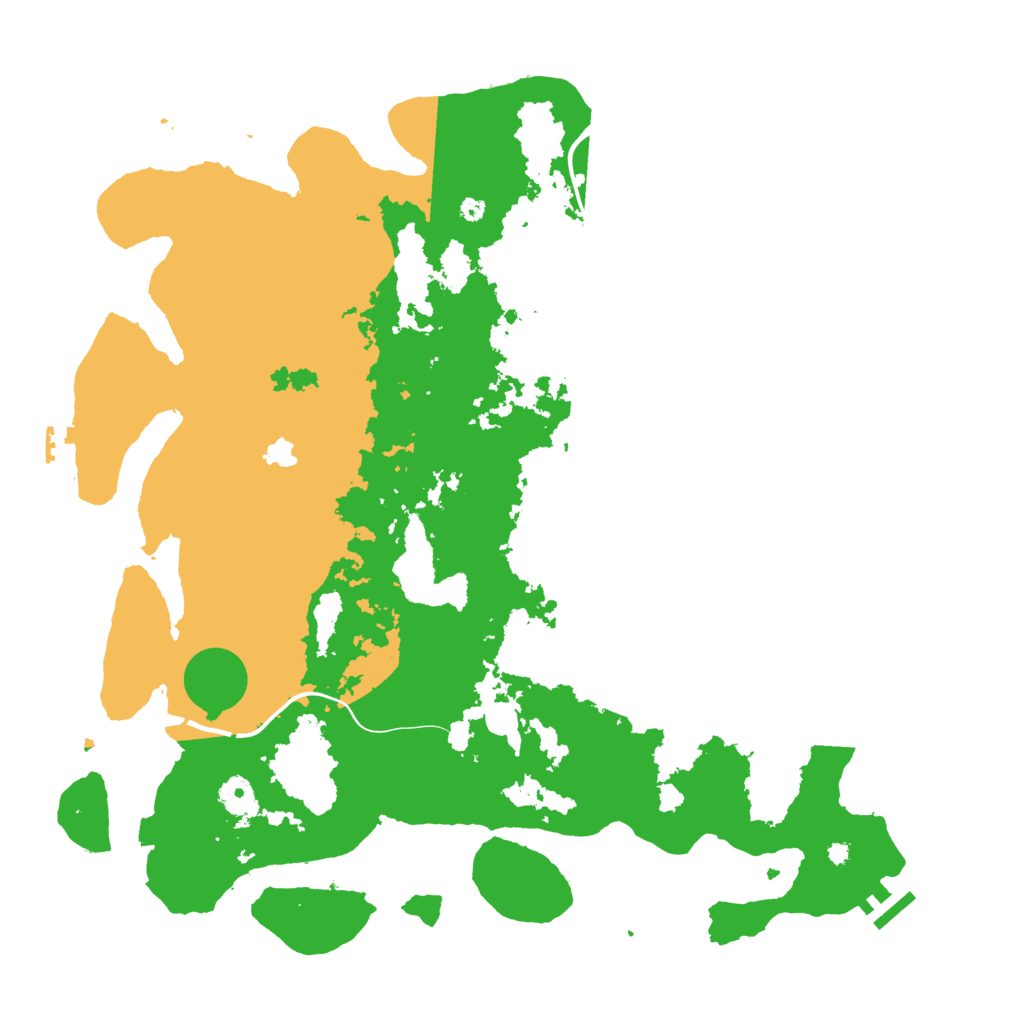 Biome Rust Map: Procedural Map, Size: 4250, Seed: 915366520
