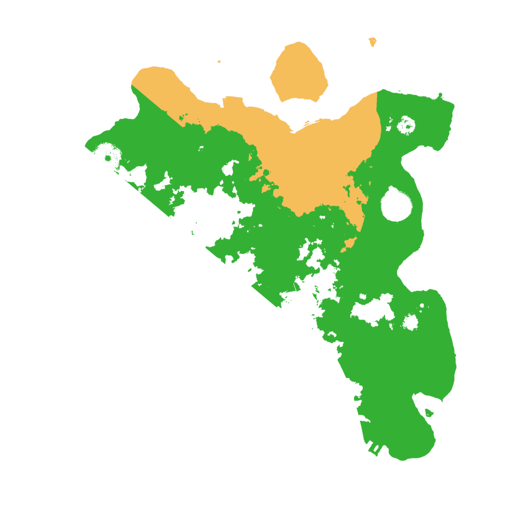 Biome Rust Map: Procedural Map, Size: 3000, Seed: 2099874548
