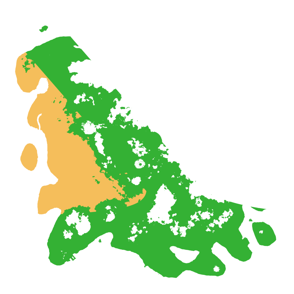 Biome Rust Map: Procedural Map, Size: 4500, Seed: 4800