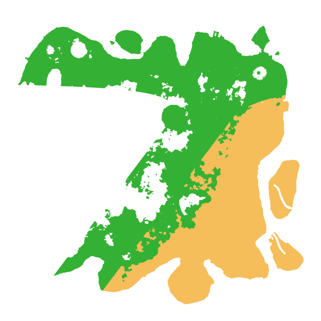 Biome Rust Map: Procedural Map, Size: 3650, Seed: 942578