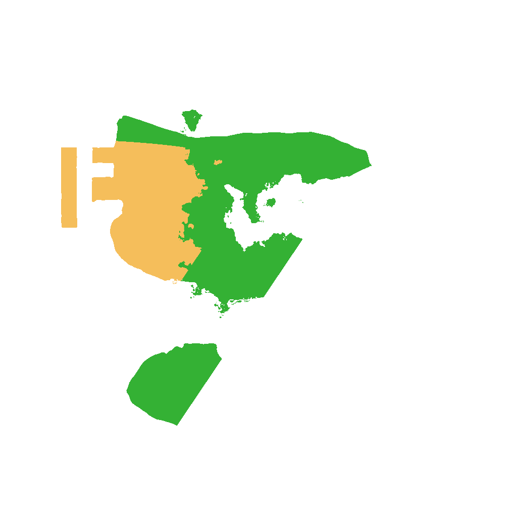 Biome Rust Map: Procedural Map, Size: 1300, Seed: 79789787