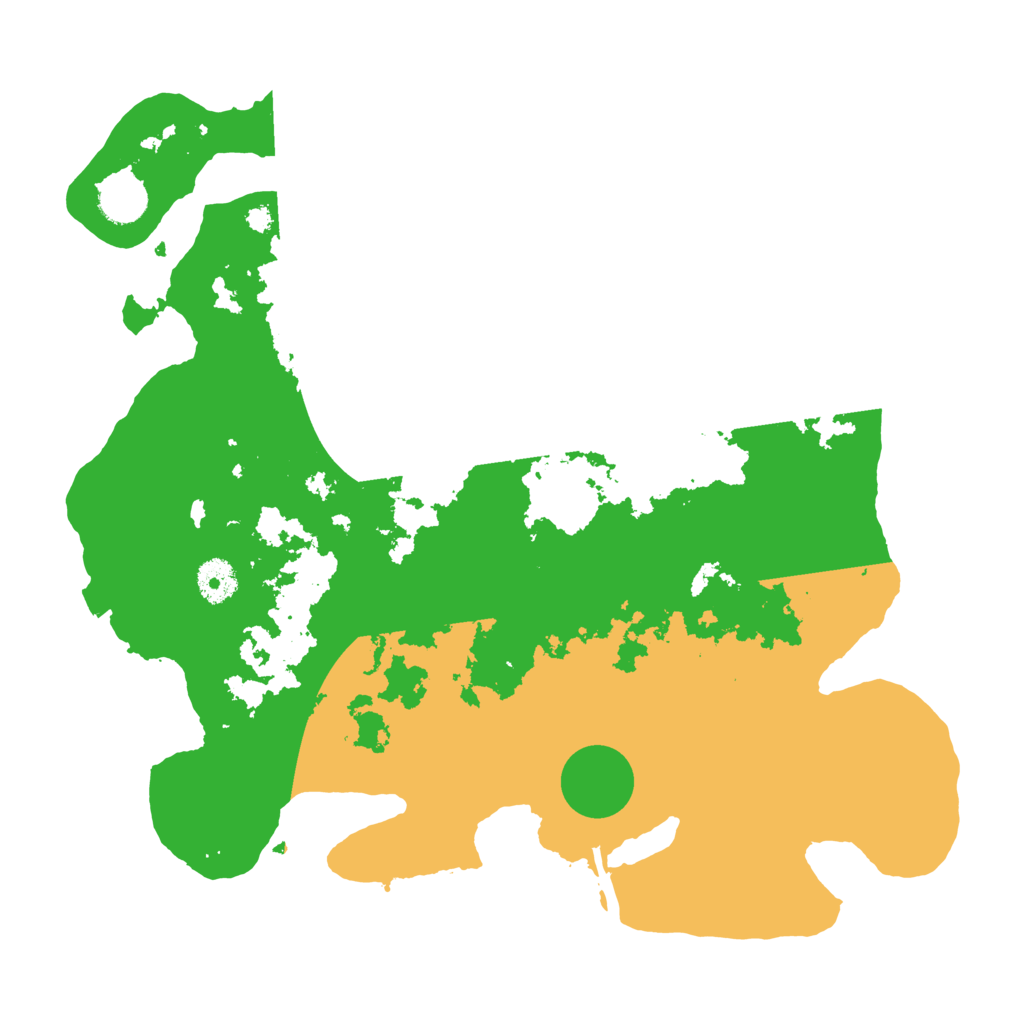 Biome Rust Map: Procedural Map, Size: 3700, Seed: 93560639