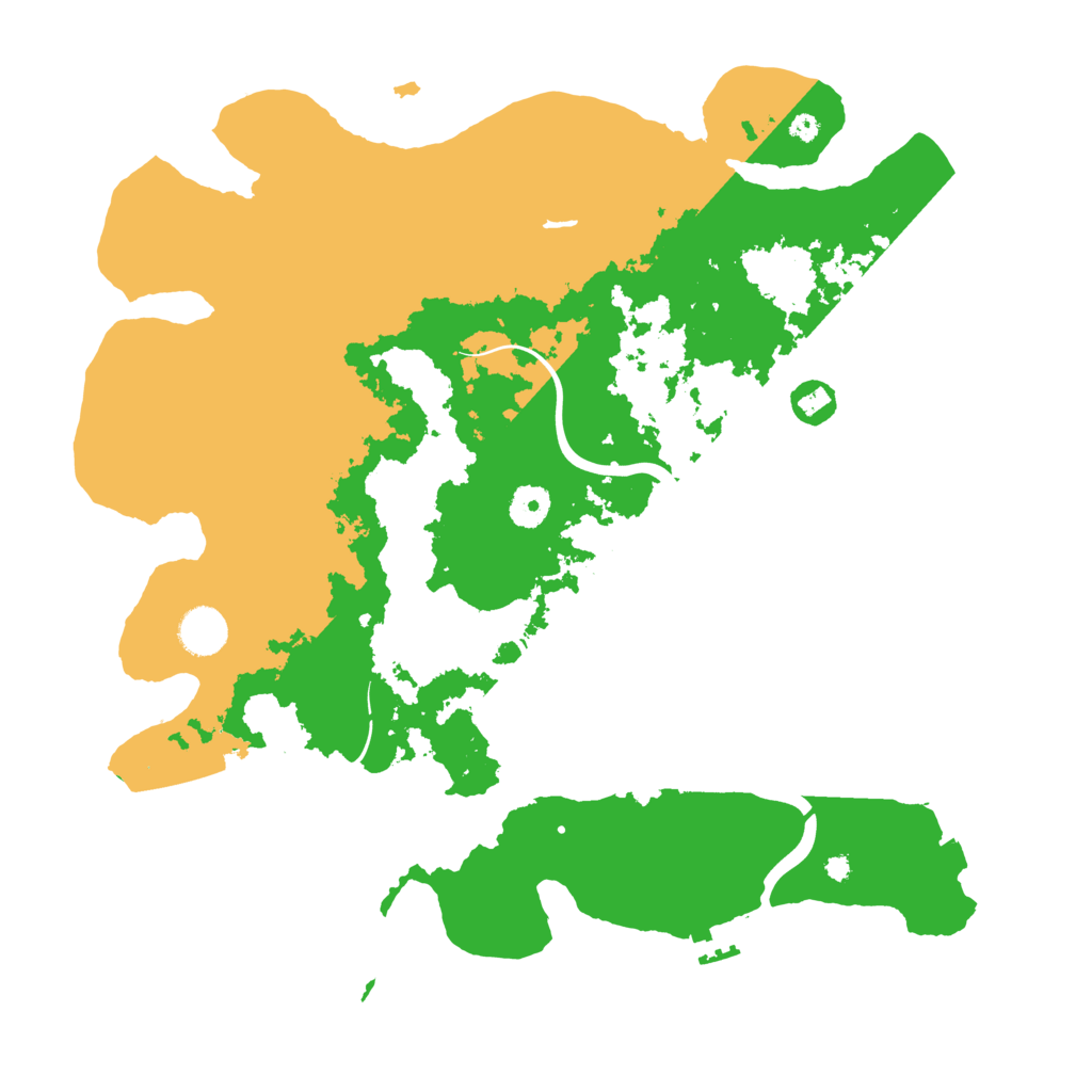 Biome Rust Map: Procedural Map, Size: 3950, Seed: 9816548