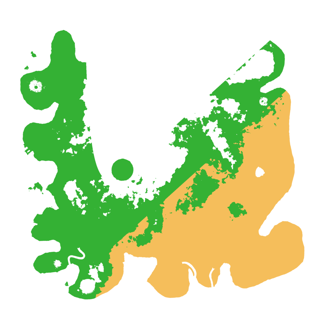 Biome Rust Map: Procedural Map, Size: 3900, Seed: 18381584