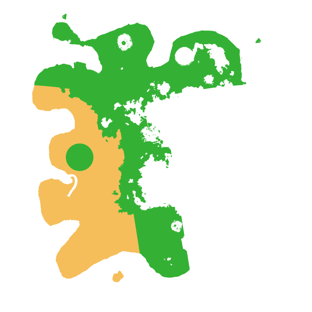 Biome Rust Map: Procedural Map, Size: 3000, Seed: 32211