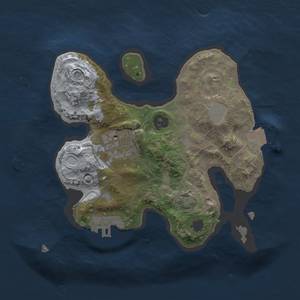 Thumbnail Rust Map: Procedural Map, Size: 2000, Seed: 936139603, 6 Monuments