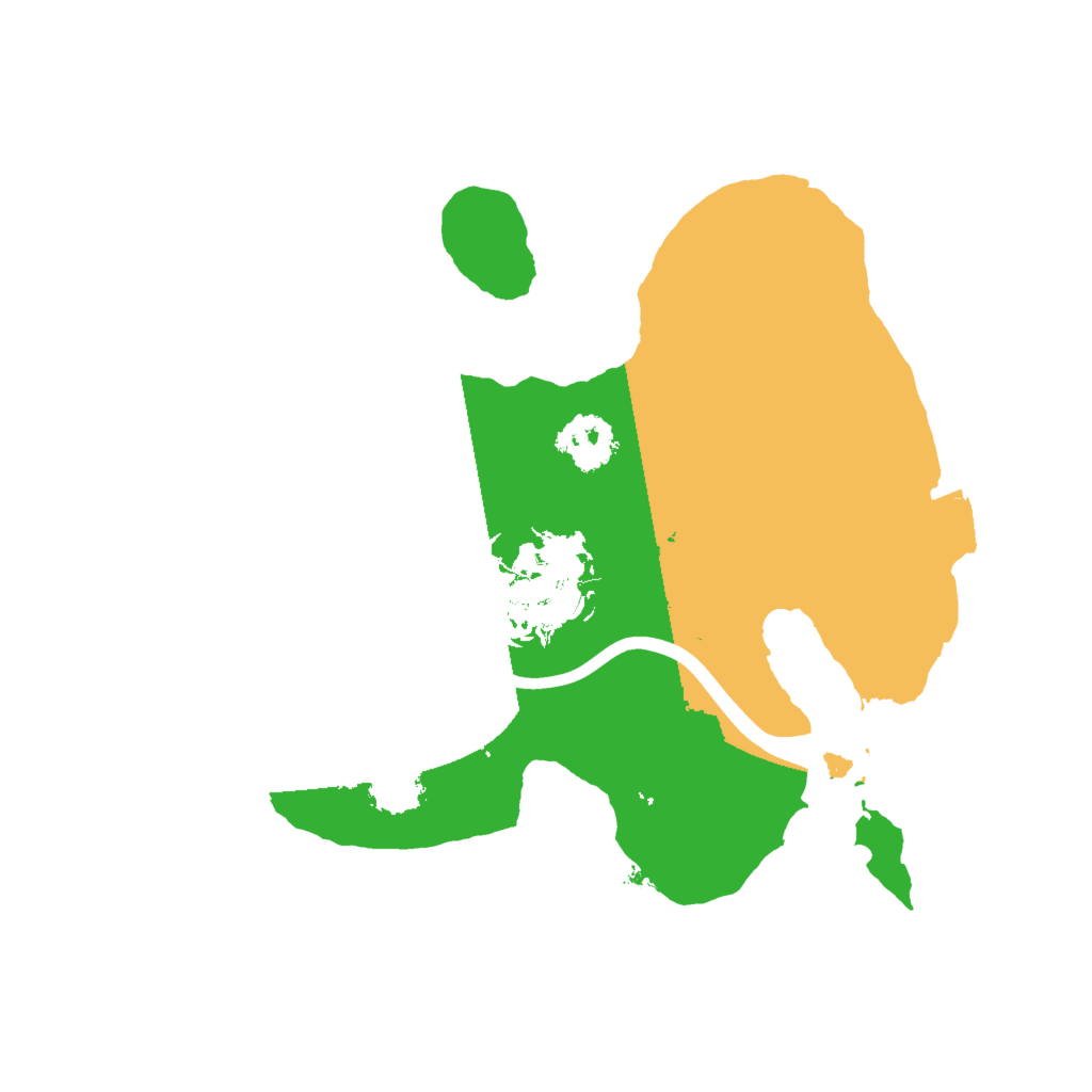 Biome Rust Map: Procedural Map, Size: 2000, Seed: 936139603