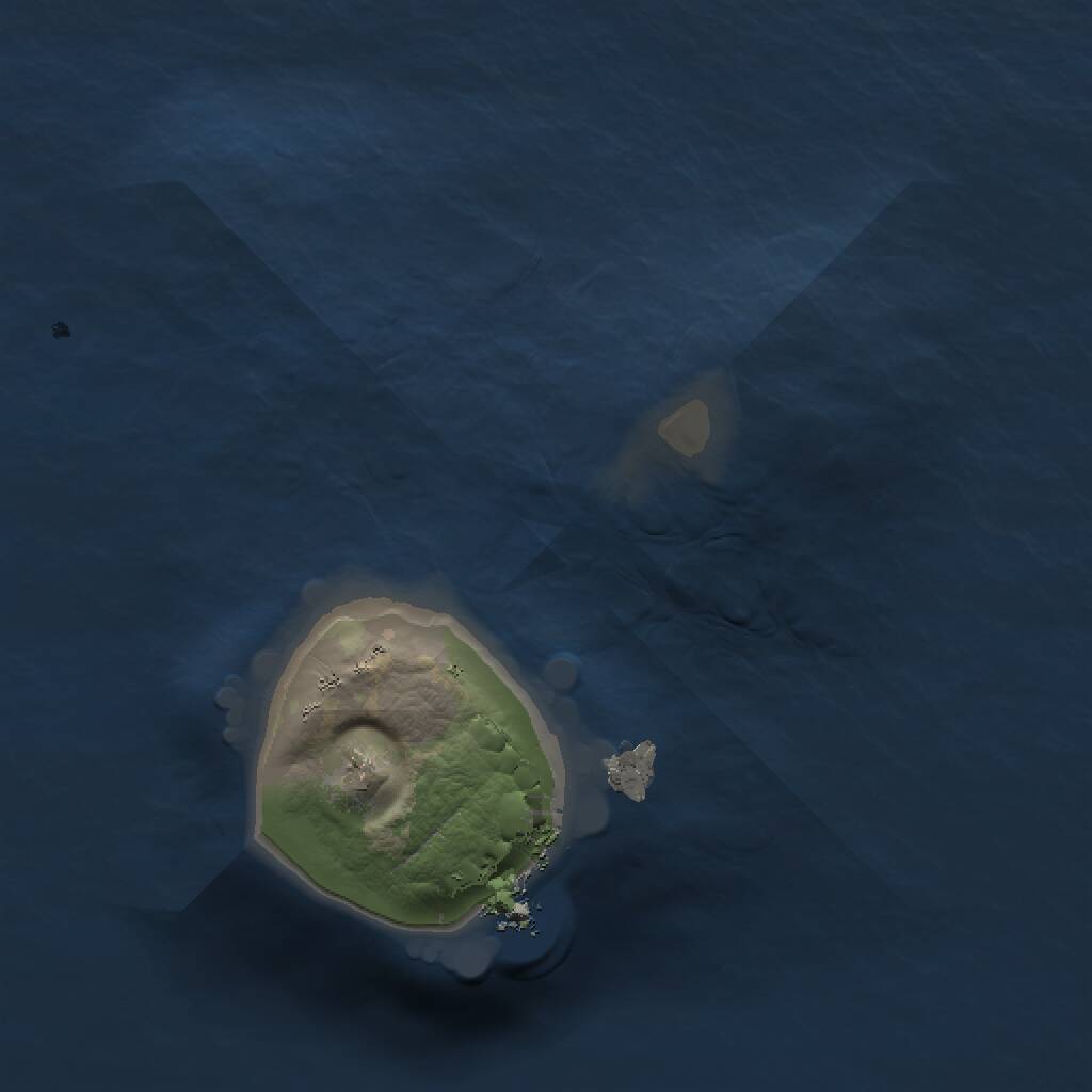 Rust Map: Procedural Map, Size: 1000, Seed: 2033659738, 1 Monuments