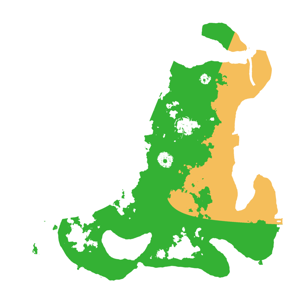Biome Rust Map: Procedural Map, Size: 3000, Seed: 147212513