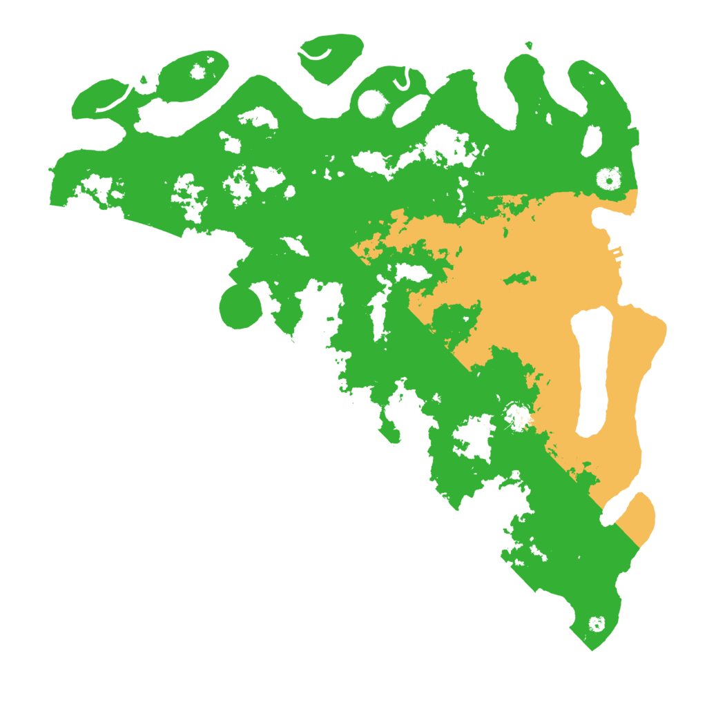 Biome Rust Map: Procedural Map, Size: 4500, Seed: 525285788