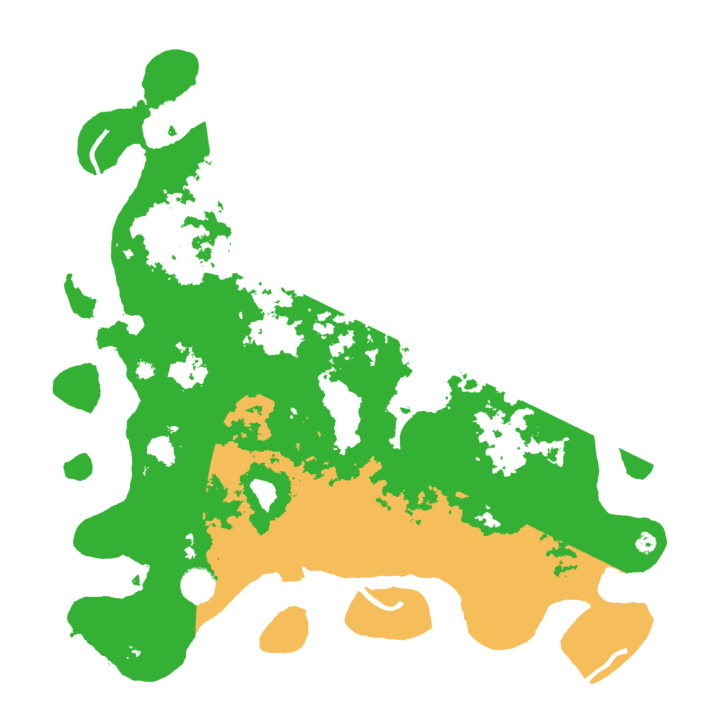 Biome Rust Map: Procedural Map, Size: 3700, Seed: 366364439