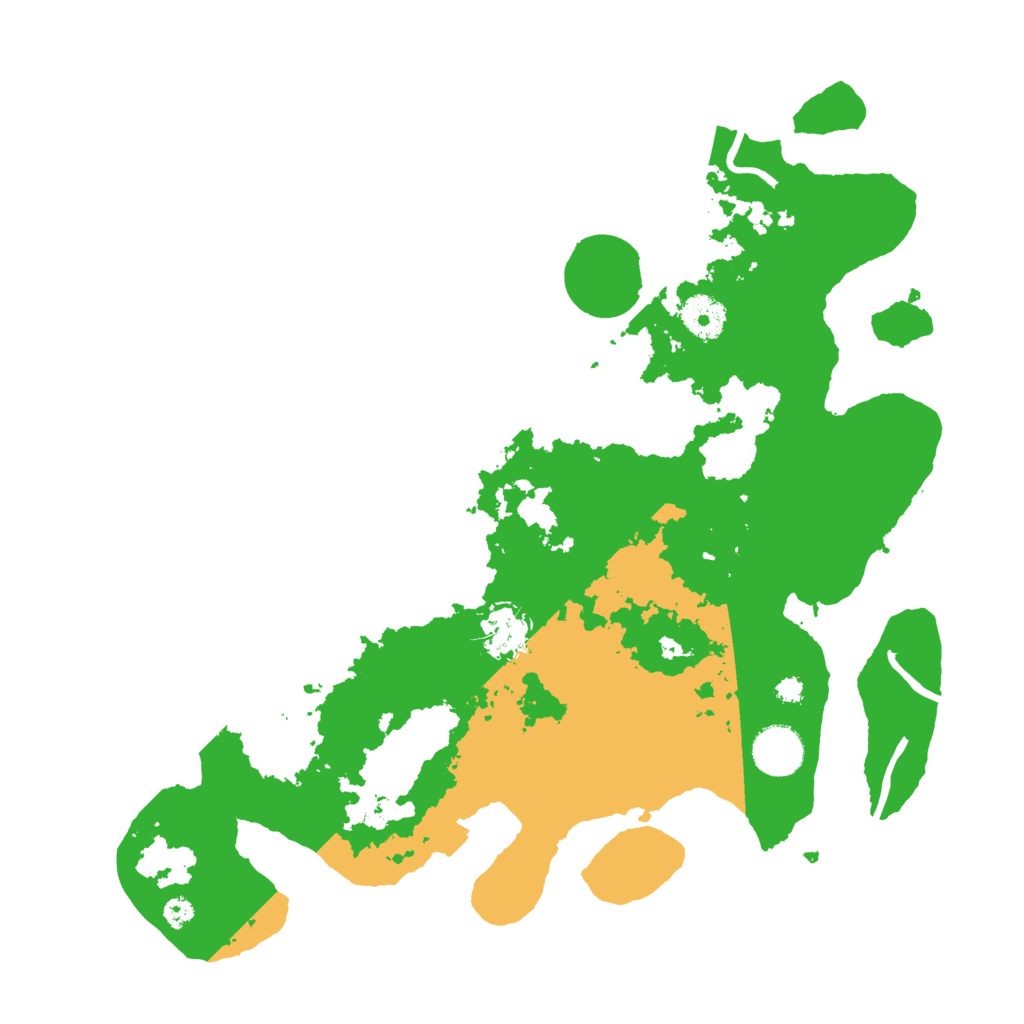 Biome Rust Map: Procedural Map, Size: 3550, Seed: 45717492