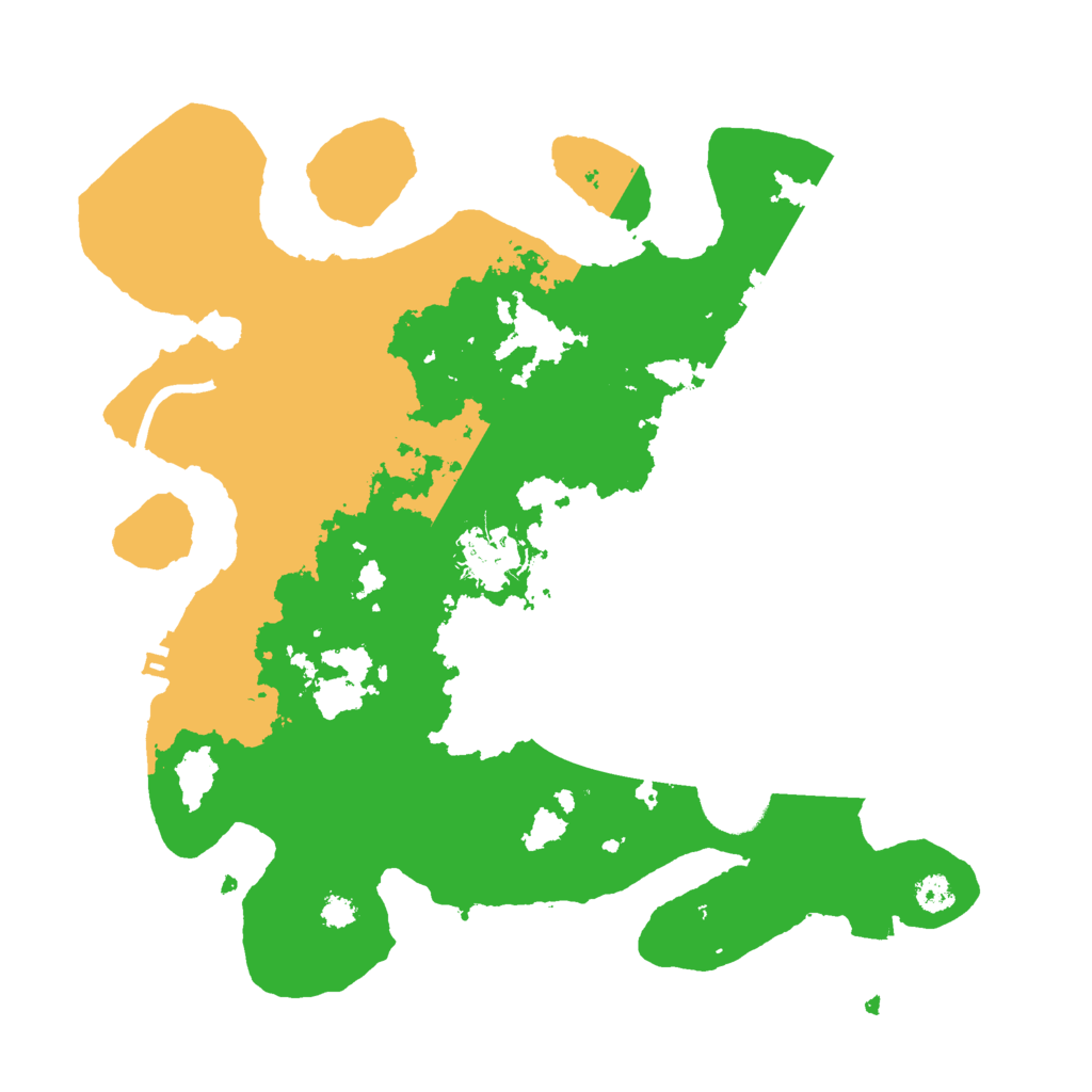 Biome Rust Map: Procedural Map, Size: 3000, Seed: 175153847