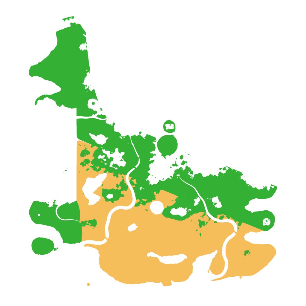 Biome Rust Map: Procedural Map, Size: 4000, Seed: 882283701