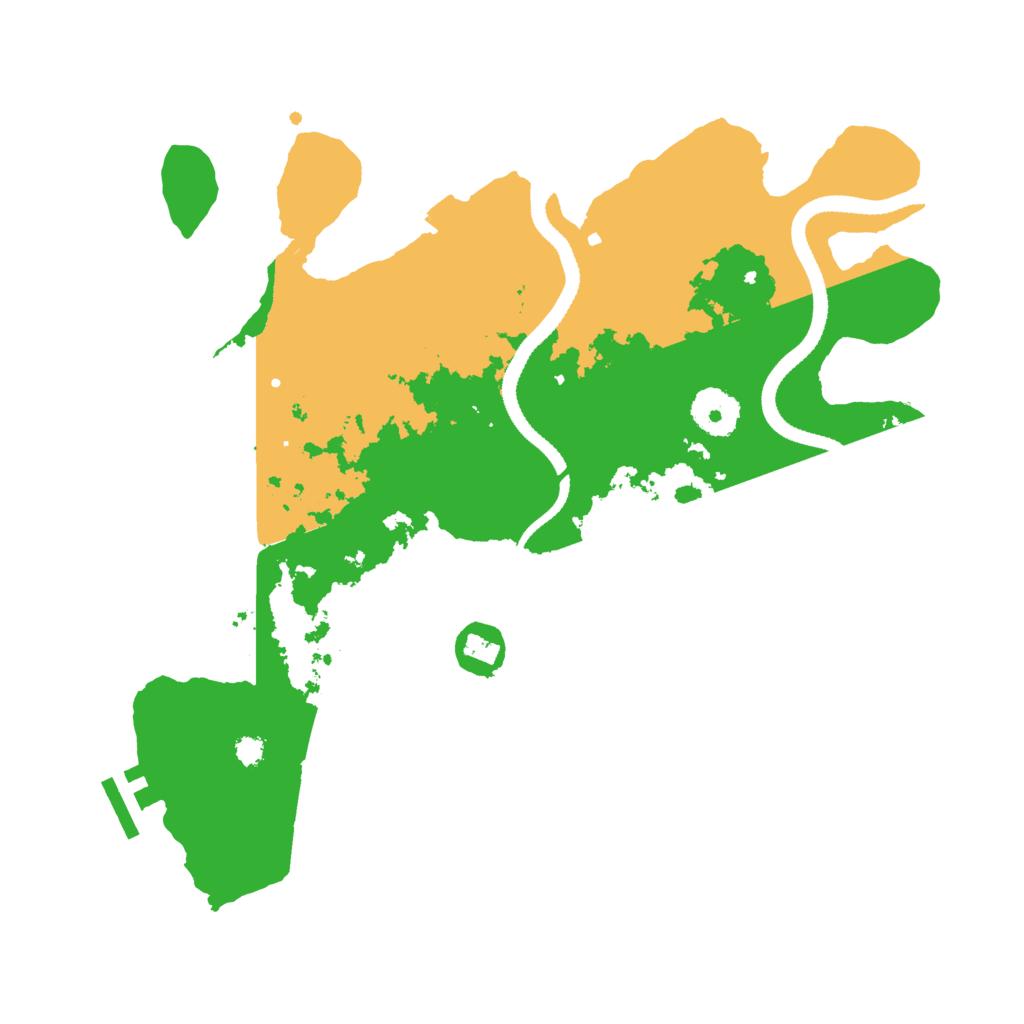 Biome Rust Map: Procedural Map, Size: 3250, Seed: 1972593877