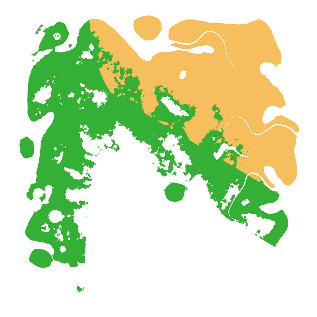 Biome Rust Map: Procedural Map, Size: 4400, Seed: 31901608