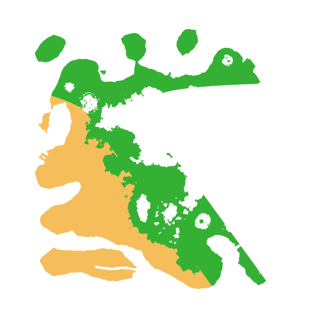 Biome Rust Map: Procedural Map, Size: 3000, Seed: 1581541952