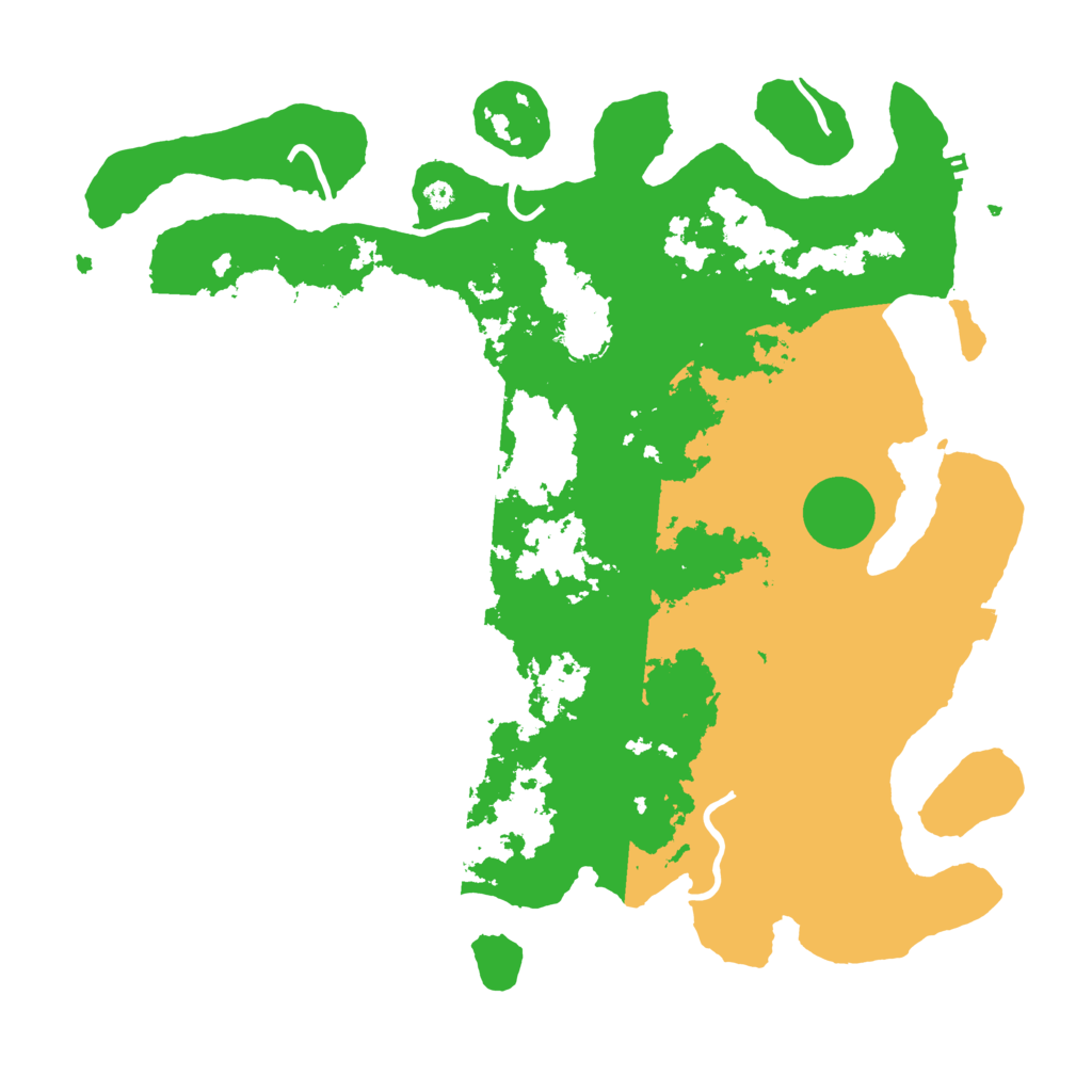 Biome Rust Map: Procedural Map, Size: 4000, Seed: 1863744318