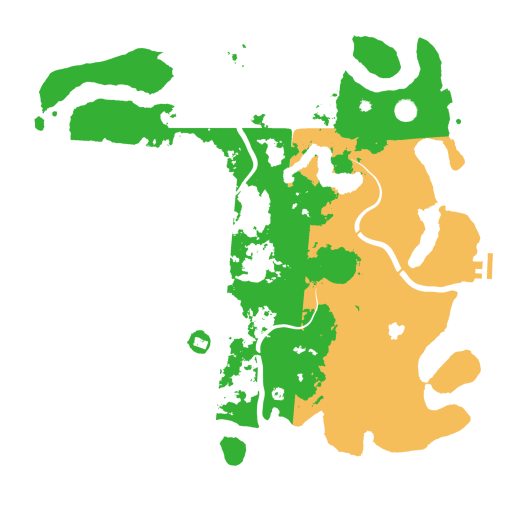Biome Rust Map: Procedural Map, Size: 4000, Seed: 1863744318