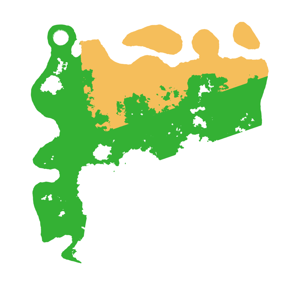 Biome Rust Map: Barren, Size: 3450, Seed: 68041286