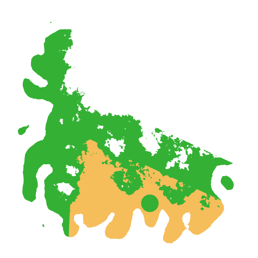Biome Rust Map: Barren, Size: 3900, Seed: 37190496