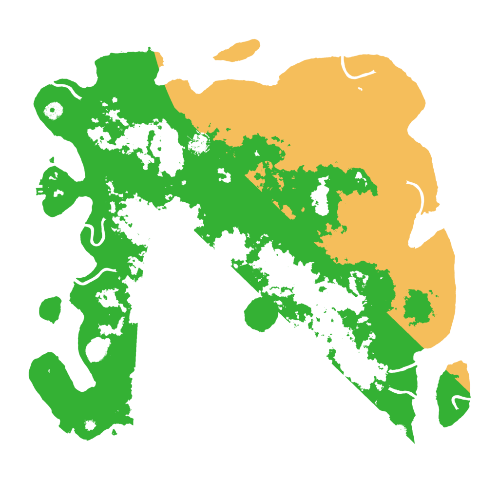 Biome Rust Map: Procedural Map, Size: 4250, Seed: 84089344