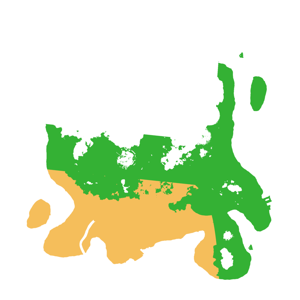 Biome Rust Map: Procedural Map, Size: 3000, Seed: 98341