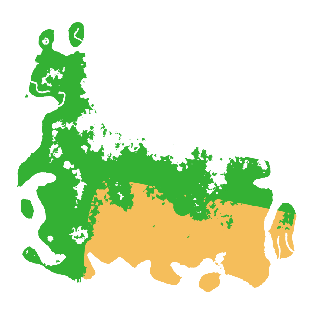 Biome Rust Map: Procedural Map, Size: 4550, Seed: 33541