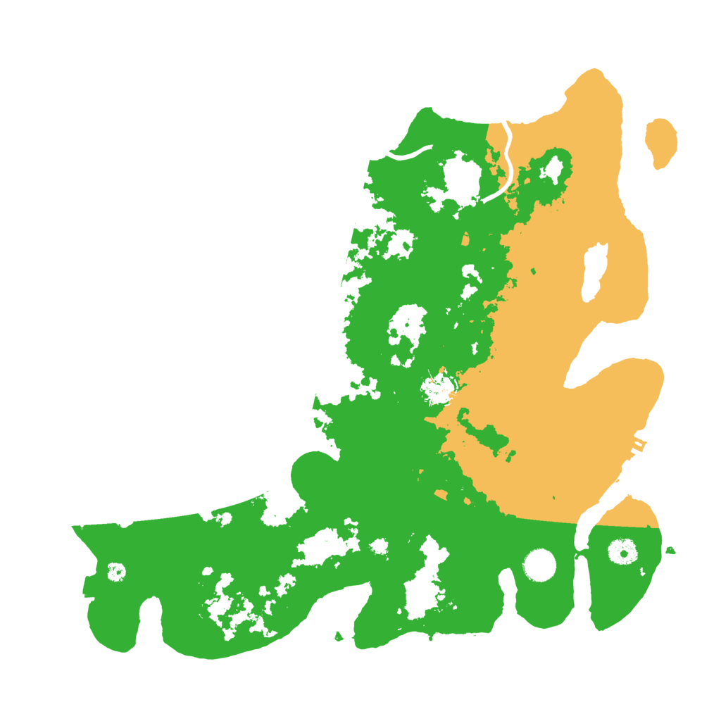 Biome Rust Map: Procedural Map, Size: 3900, Seed: 41294614