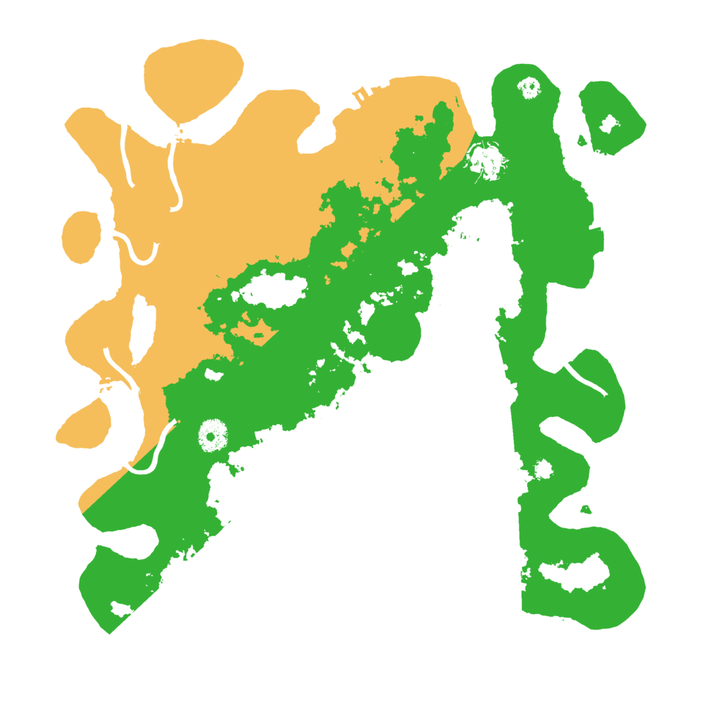 Biome Rust Map: Procedural Map, Size: 3400, Seed: 79960777