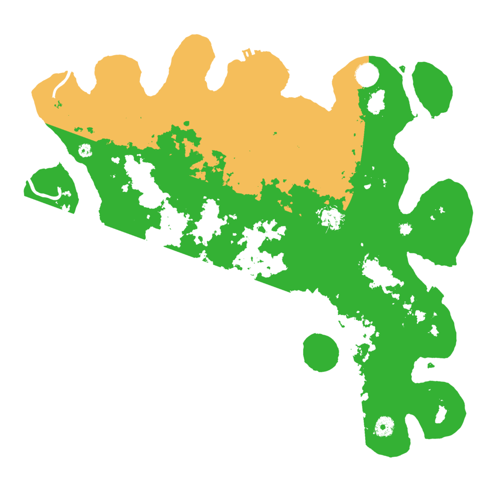 Biome Rust Map: Procedural Map, Size: 3800, Seed: 33337496