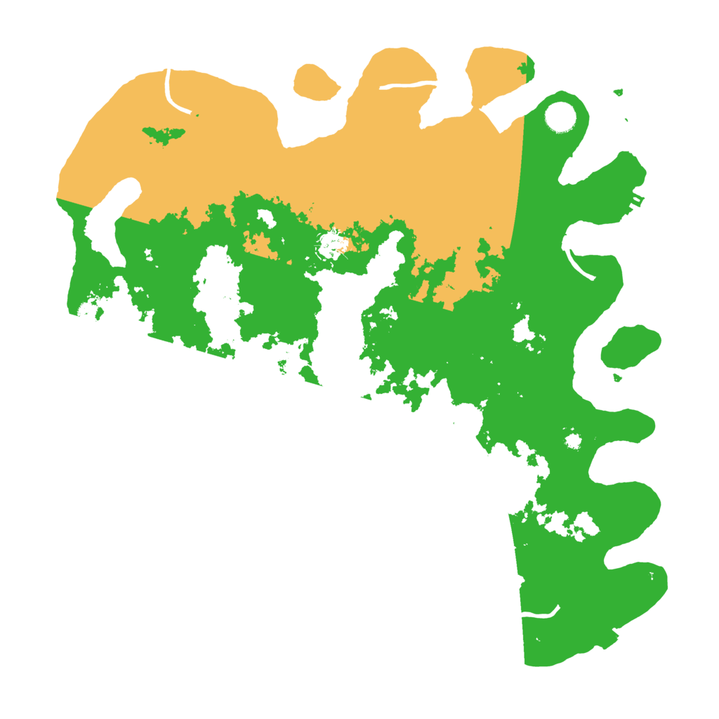 Biome Rust Map: Procedural Map, Size: 4100, Seed: 37729536
