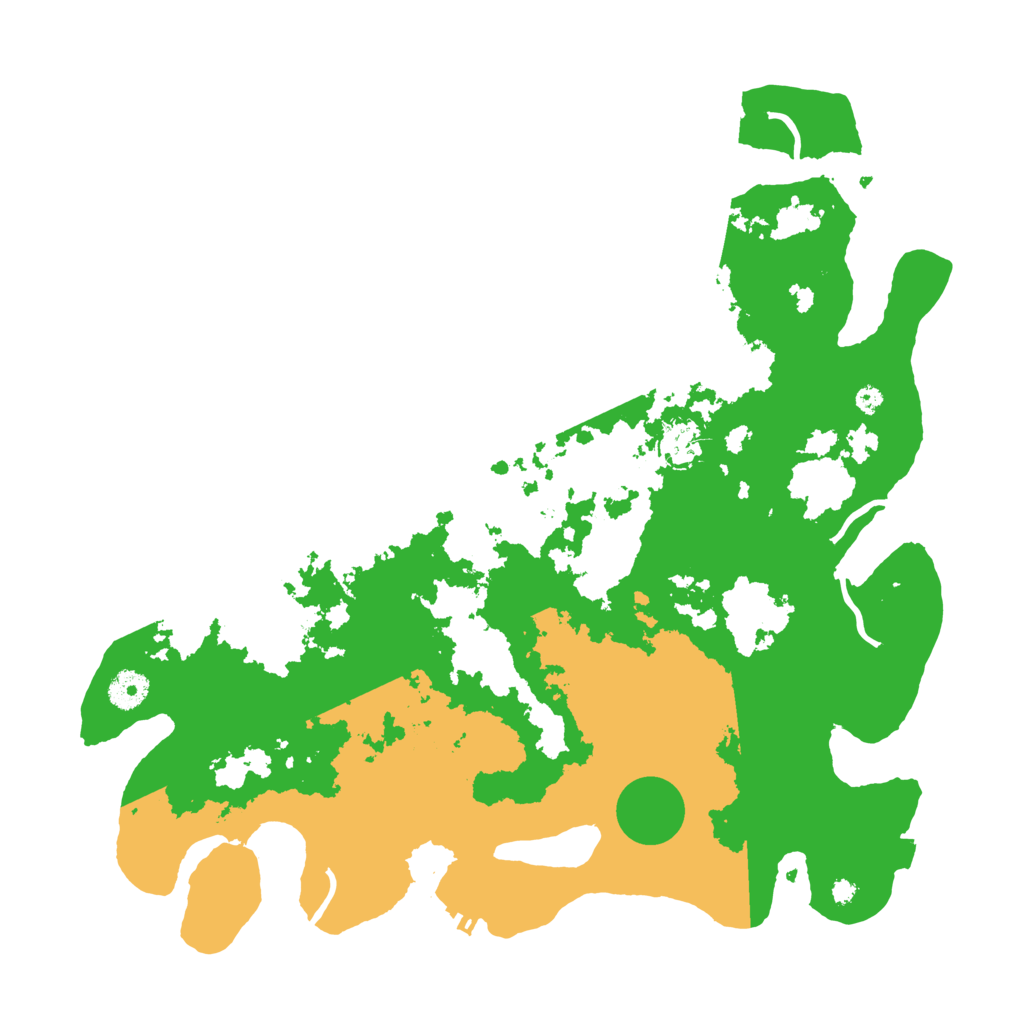 Biome Rust Map: Procedural Map, Size: 3950, Seed: 16923163