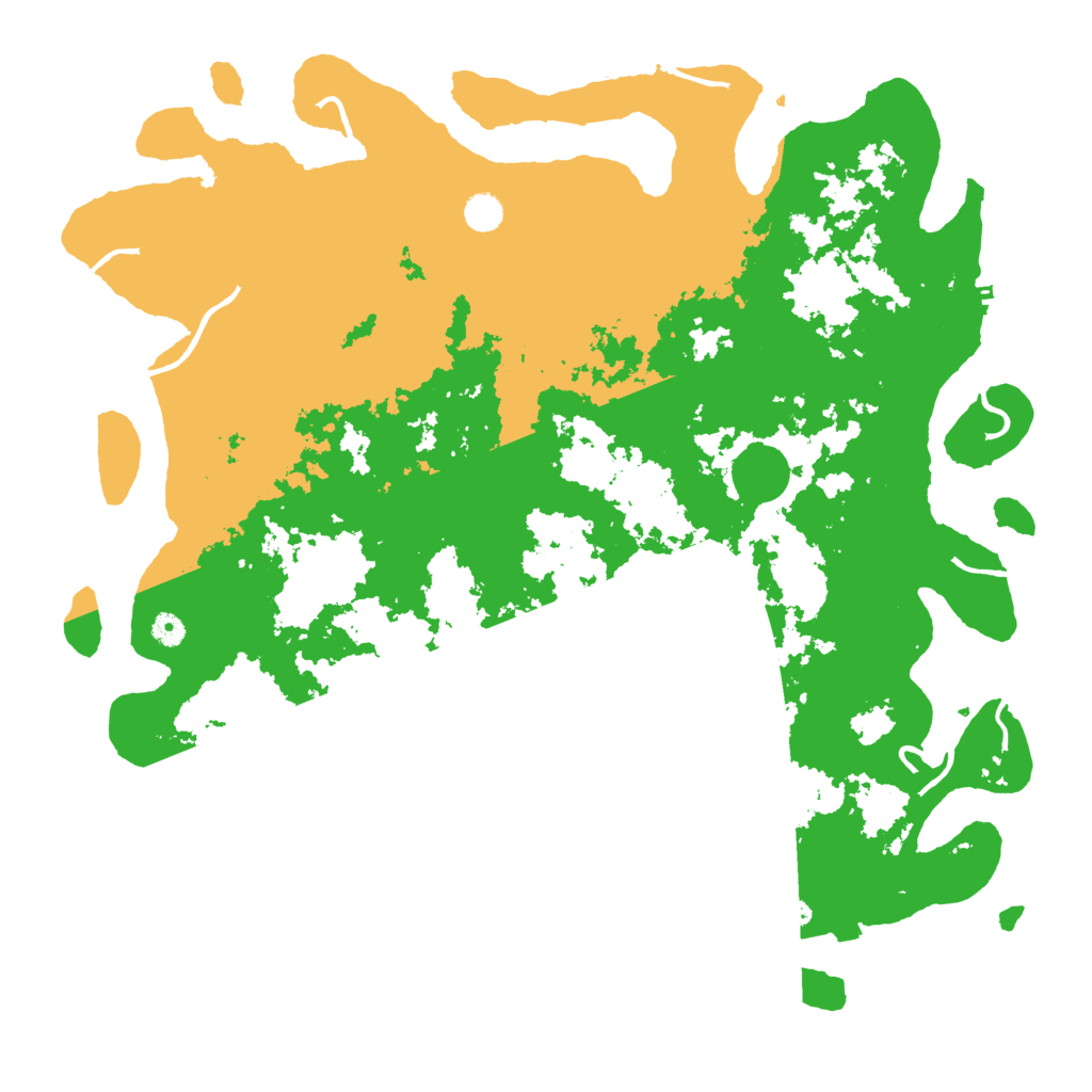 Biome Rust Map: Procedural Map, Size: 5000, Seed: 50294182