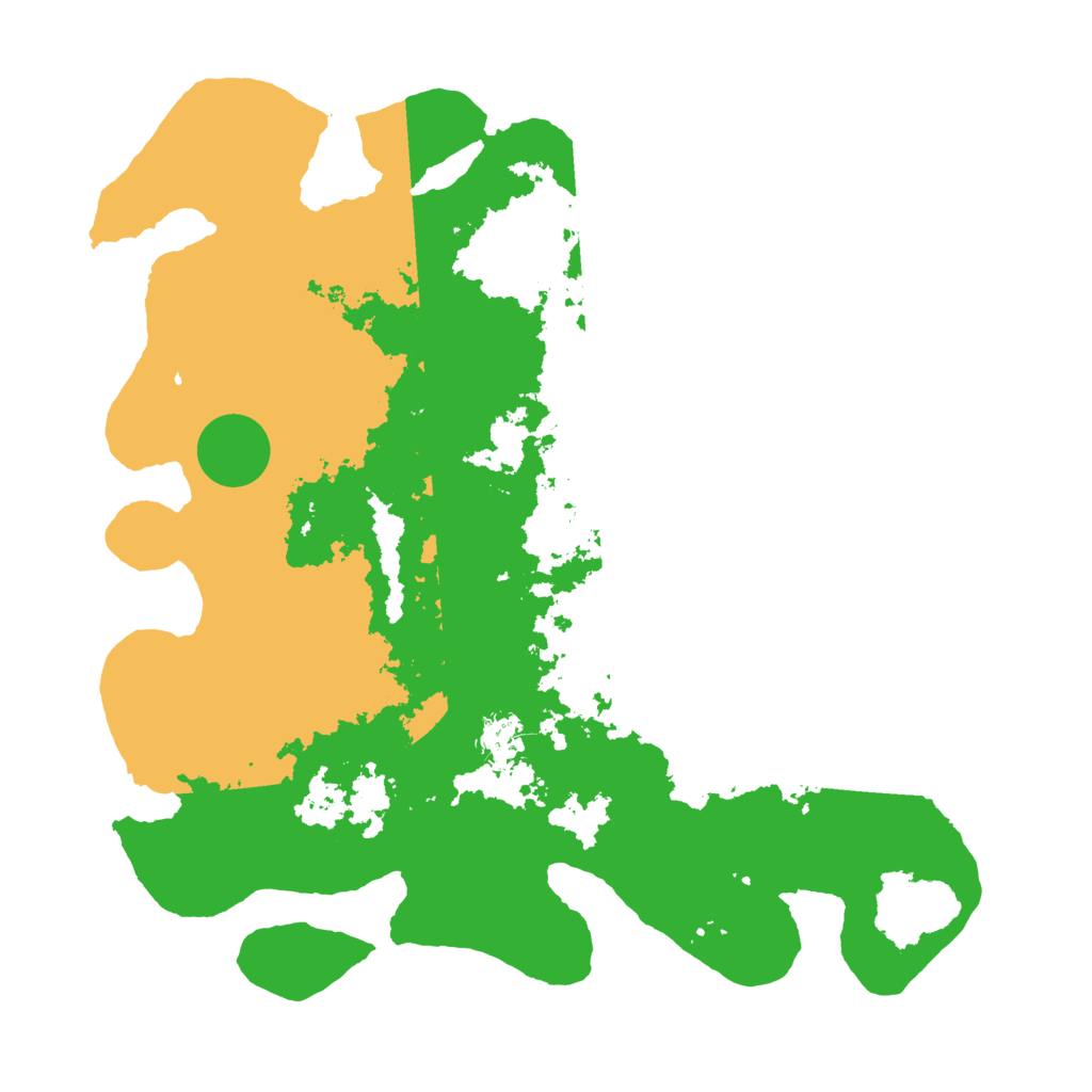 Biome Rust Map: Barren, Size: 3950, Seed: 94822576