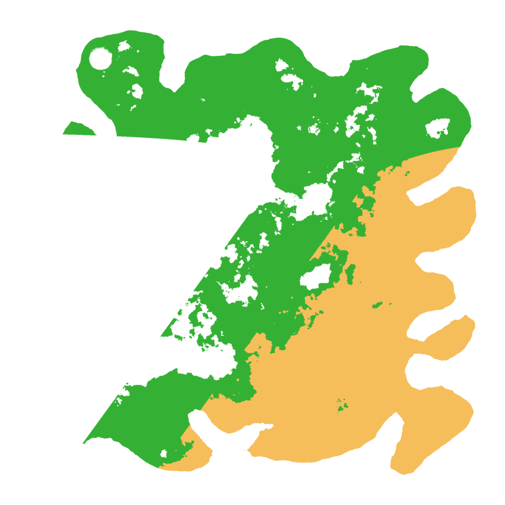 Biome Rust Map: Barren, Size: 4000, Seed: 19231449
