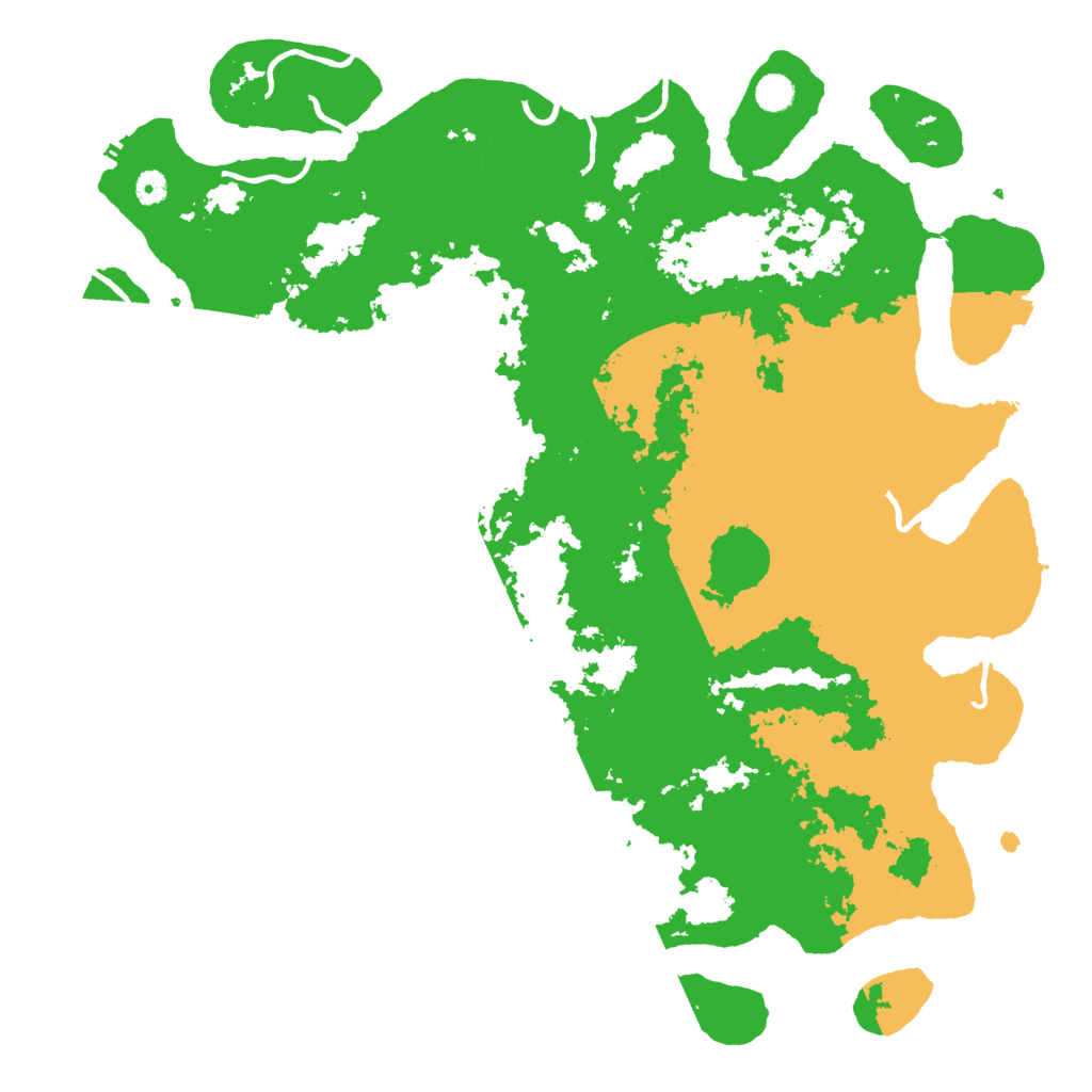 Biome Rust Map: Procedural Map, Size: 5000, Seed: 1161984346