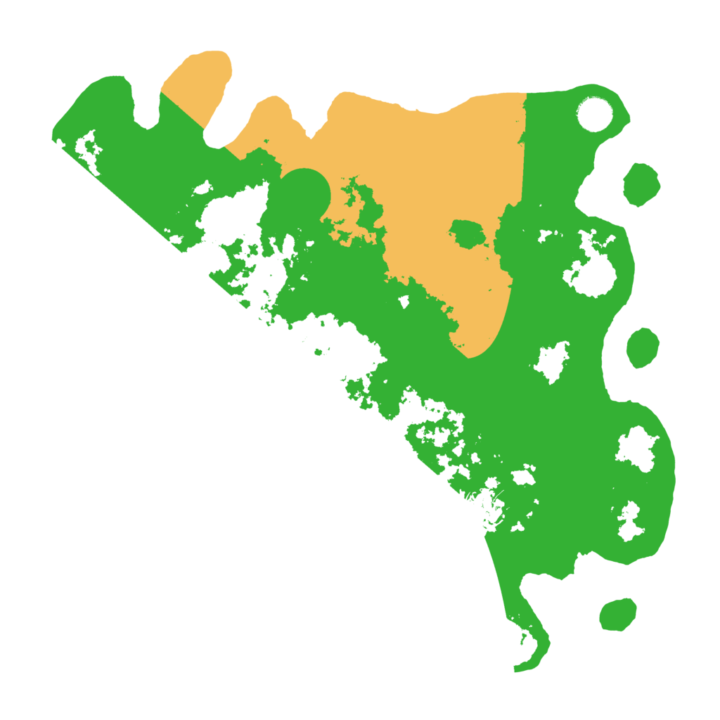 Biome Rust Map: Barren, Size: 3650, Seed: 72673839