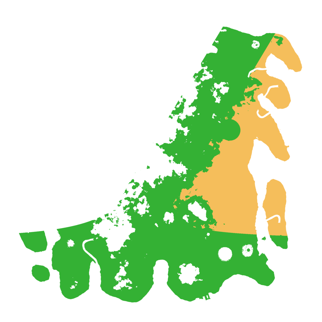 Biome Rust Map: Procedural Map, Size: 4096, Seed: 564757