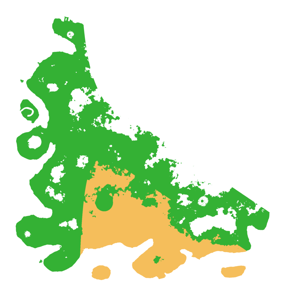 Biome Rust Map: Procedural Map, Size: 4500, Seed: 4427635