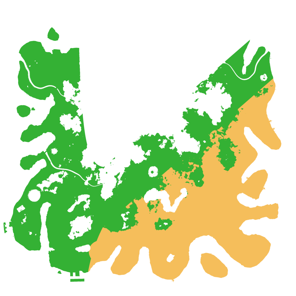 Biome Rust Map: Procedural Map, Size: 4250, Seed: 191978