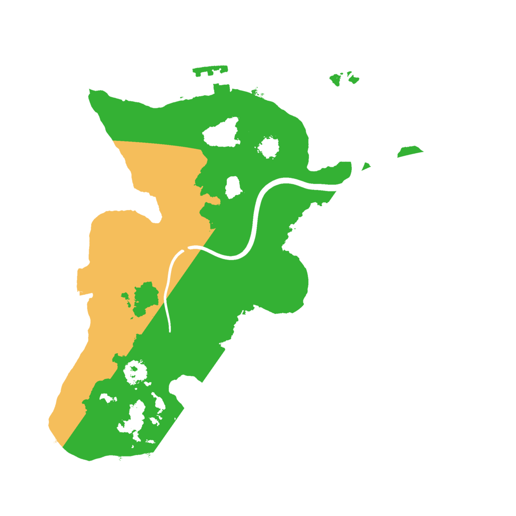 Biome Rust Map: Procedural Map, Size: 2250, Seed: 271278712